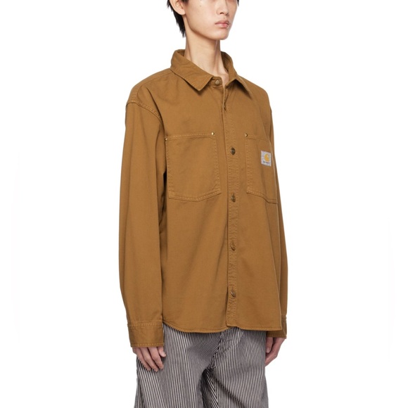 CARHARTT WORK IN PROGRESS - Brown Derby Jacket - L - Picture 11 of 12